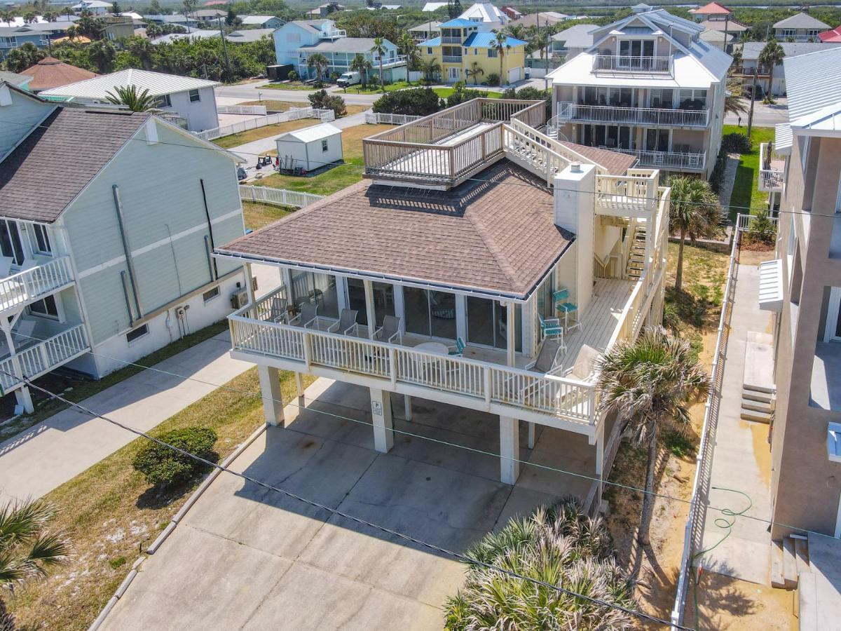 Beachfront Home With Wrap Around Deck And Rooftop Deck - 6320 S. Atlantic New Smyrna Beach Exterior photo