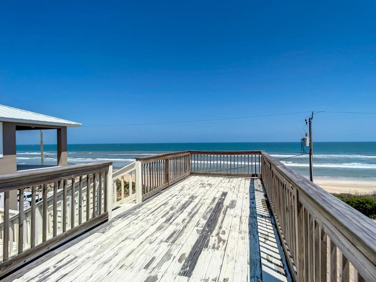 Beachfront Home With Wrap Around Deck And Rooftop Deck - 6320 S. Atlantic New Smyrna Beach Exterior photo